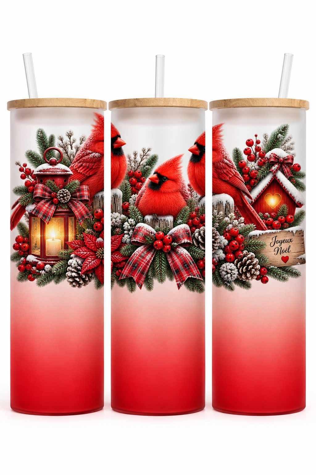Verre givré 25 oz - Cardinal