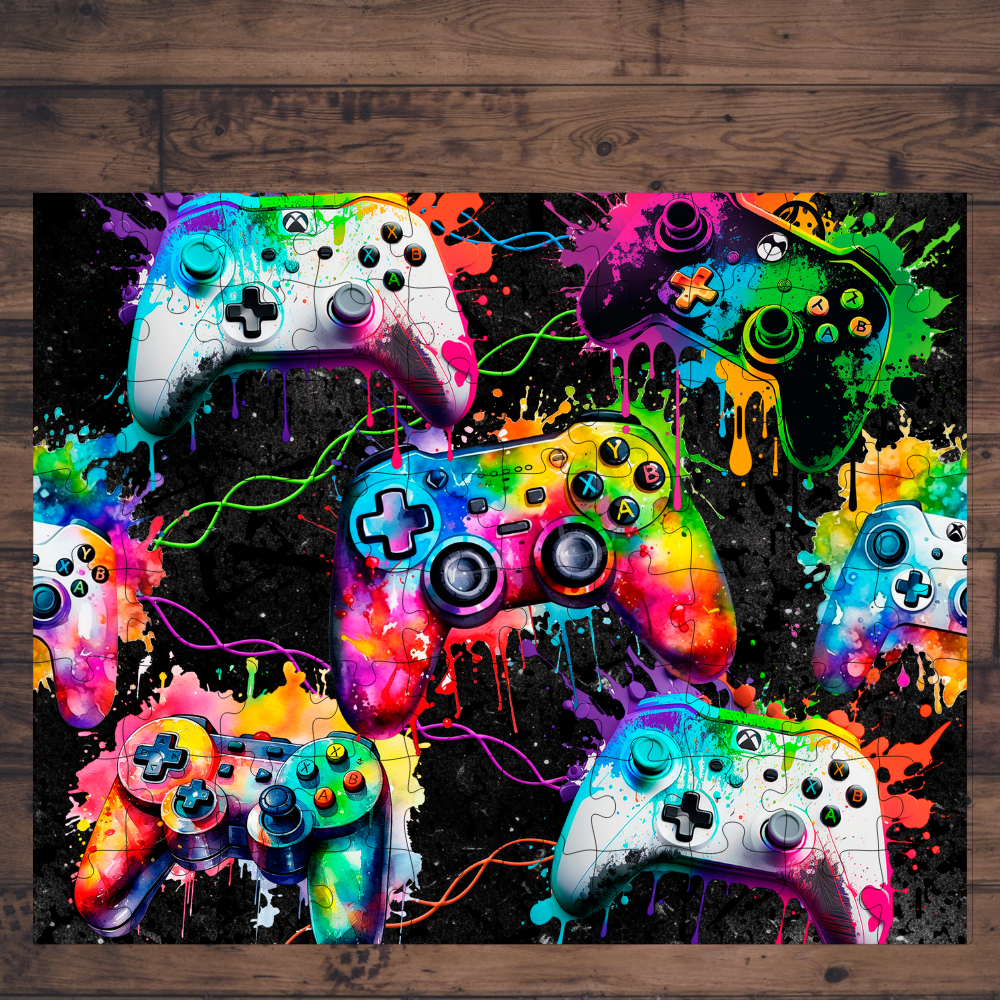 🧩 Casse-tête sublimé - Gamer