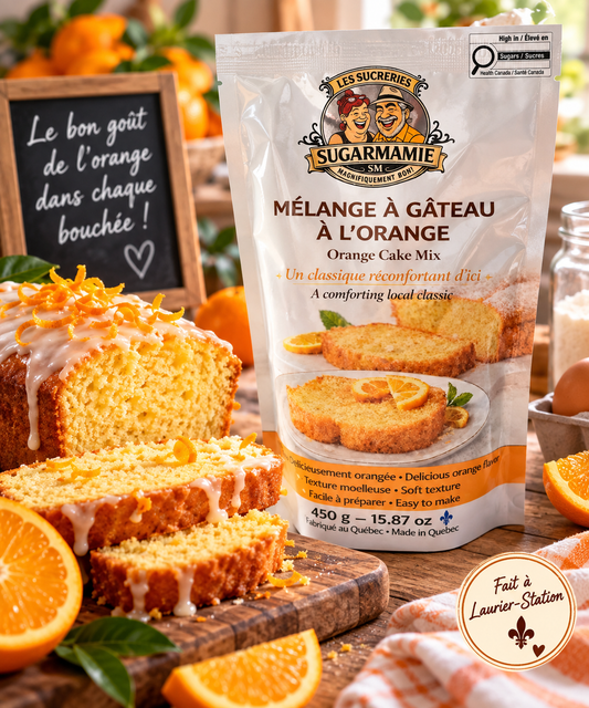 Mélange à gâteau - Orange