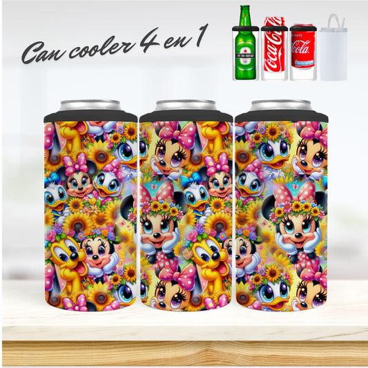 CAN COOLER 4 en 1 - Jolies Souris et son Amie