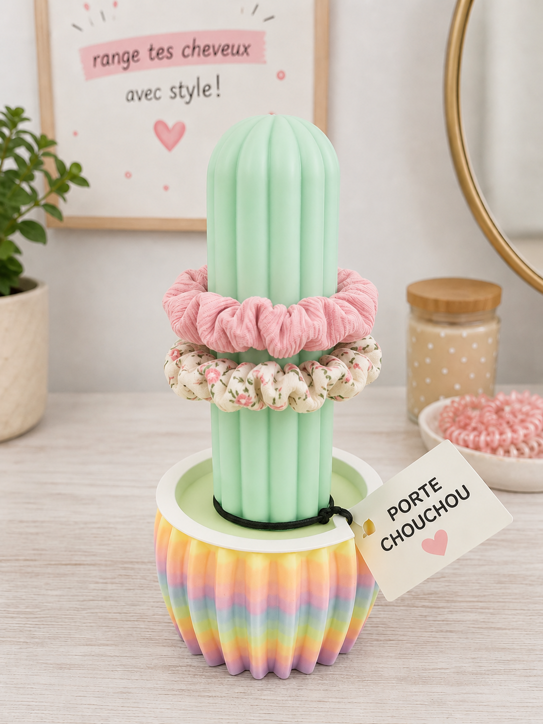 Porte chouchou - Cactus