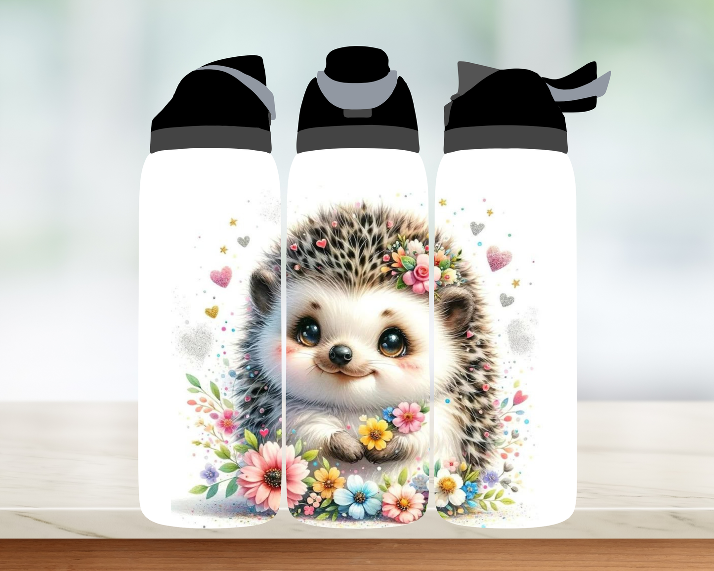 Bouteille style Owala 32 oz - Hérisson