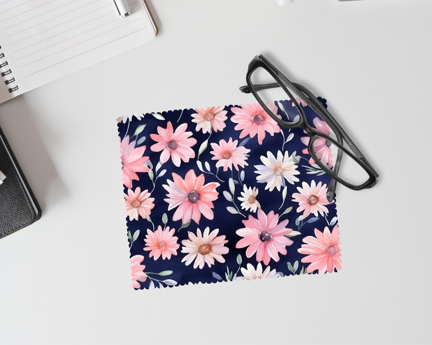 Linge lunette -  fleur