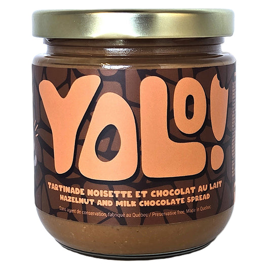 Yolo - Tartinade noisette et chocolat au lait