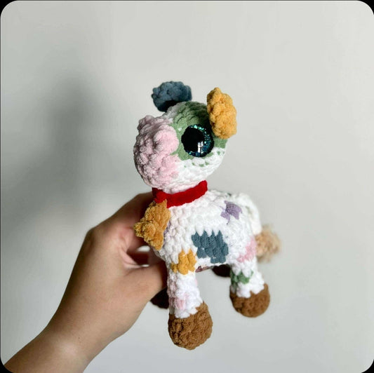 Vache en tricot