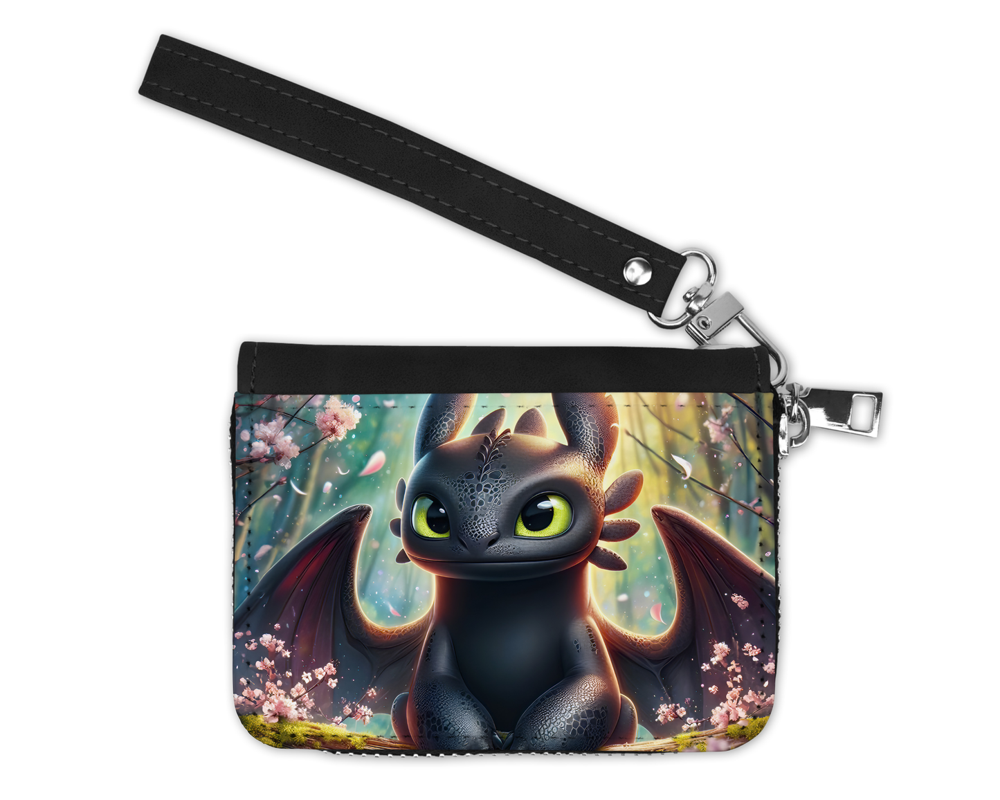 Petit Porte-Monnaie - Dragon noir