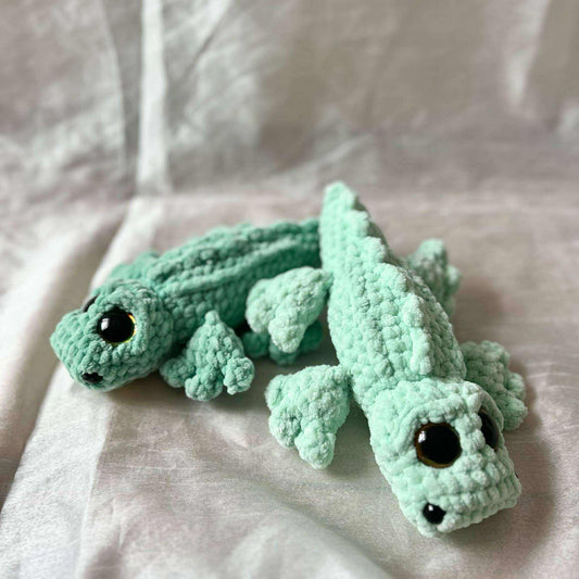 Joli croco - En tricot