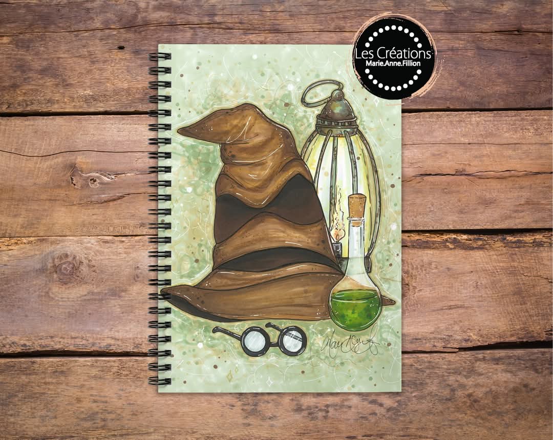 Cahier de note par Marie-Anne Fillions