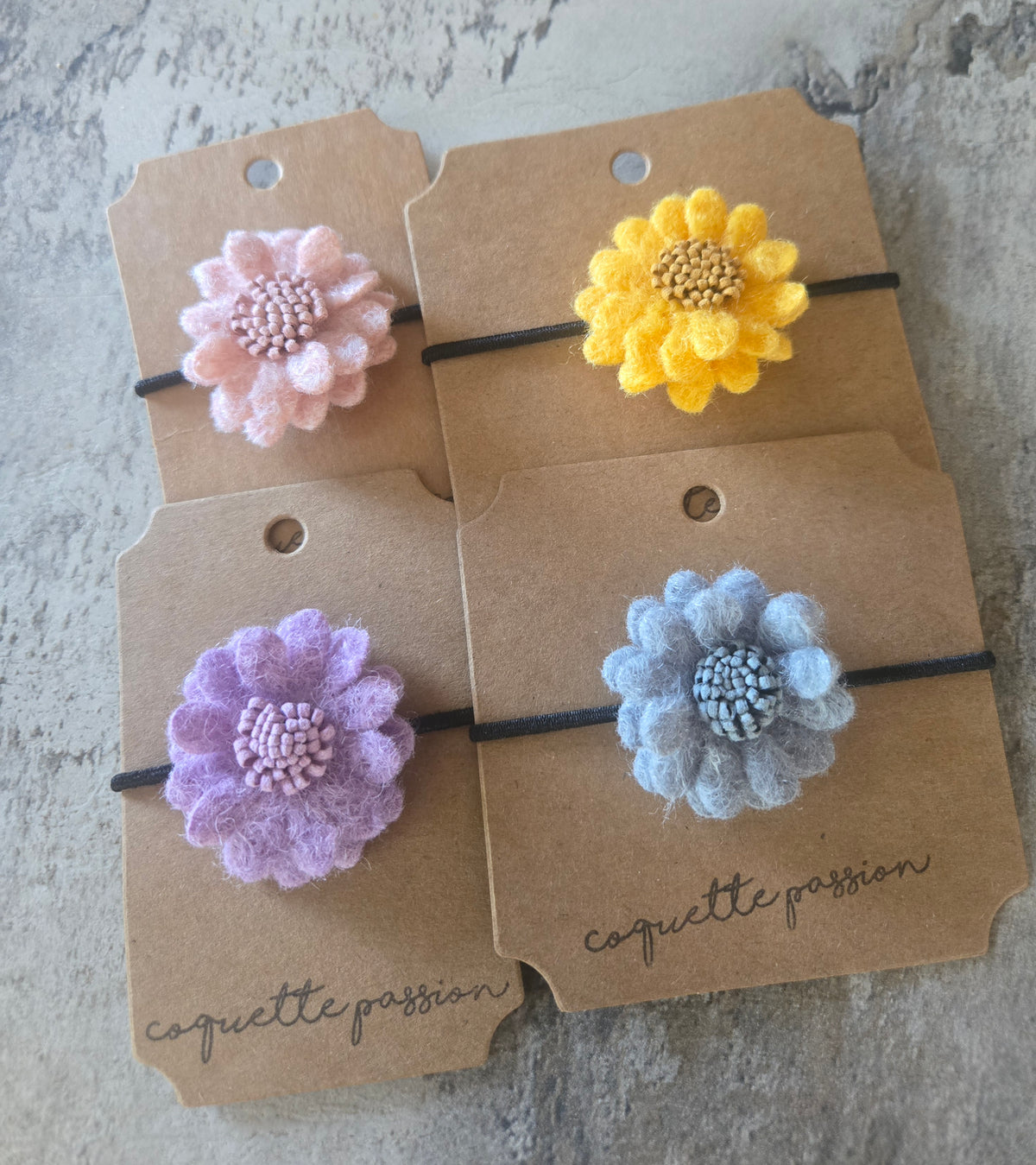 Élastique fleur