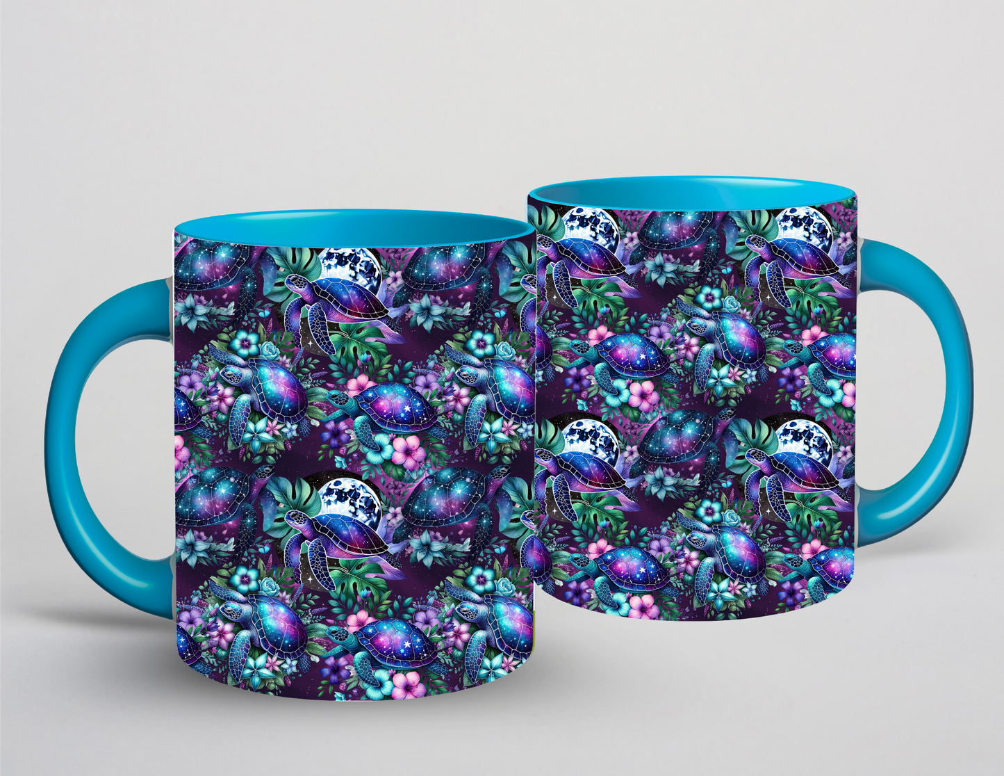 Tasse bleu - Tortue à Jess
