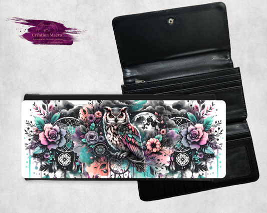 Porte-feuille - Hibou