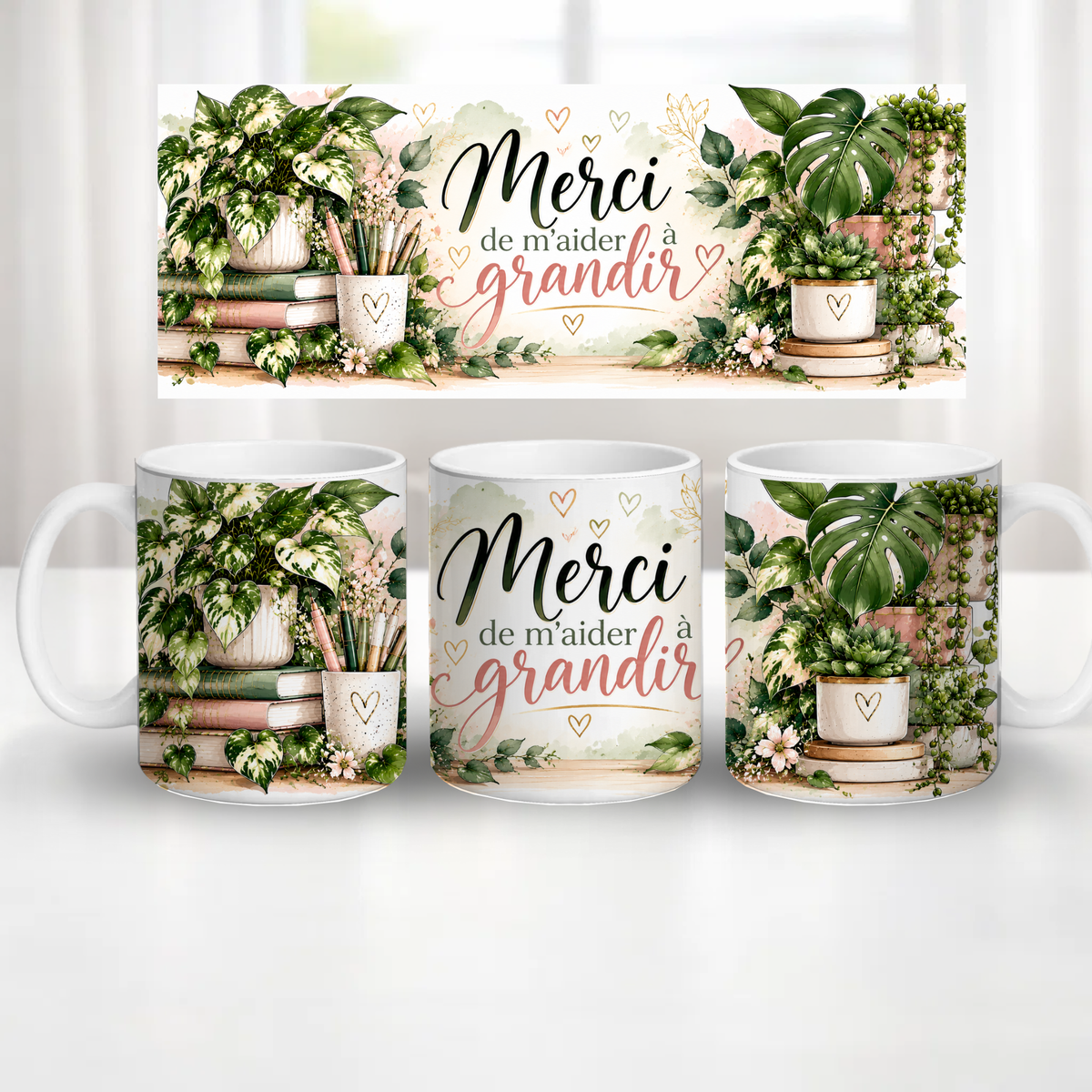 Tasse - Merci de m'aider à grandir (11 oz)