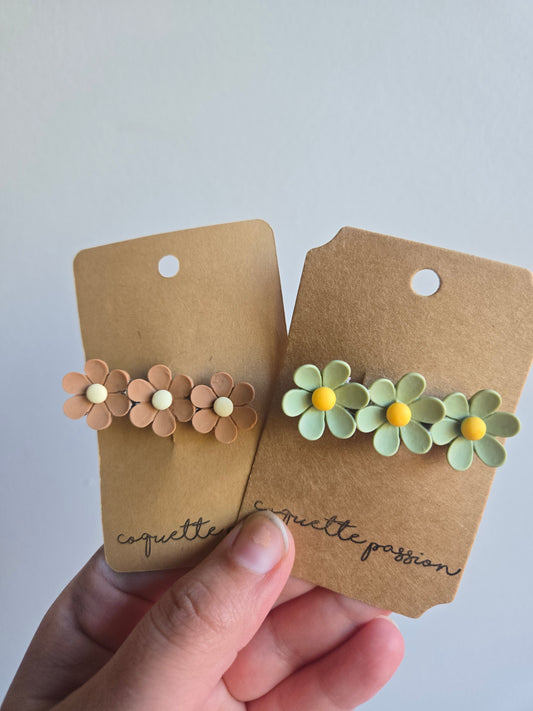 Barrette - Douce fleurs