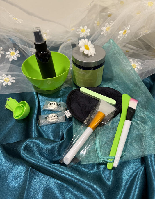Ensemble Masque Pureté (argile verte + charbon)