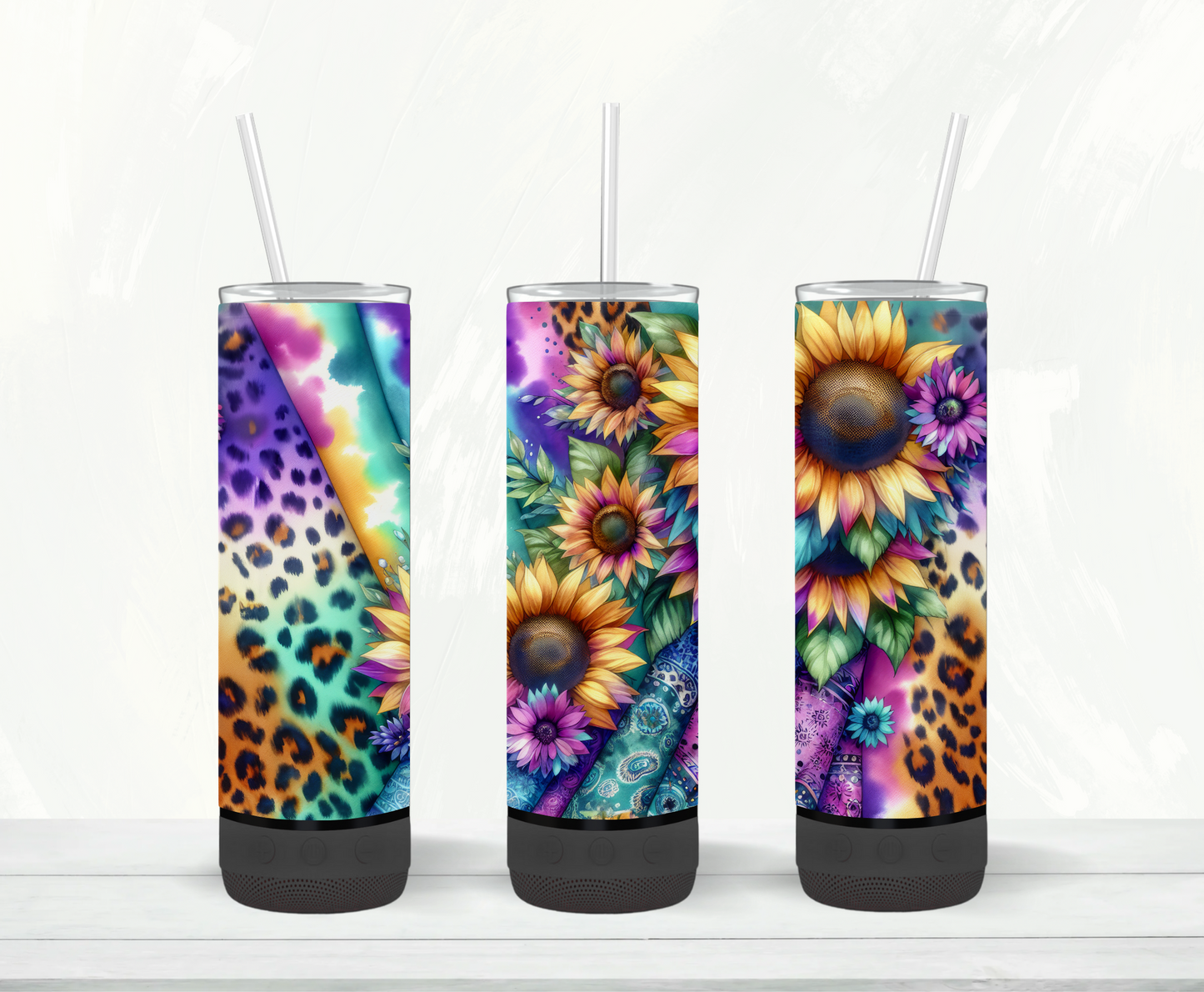 Tumbler Speaker - Tournesol flyé