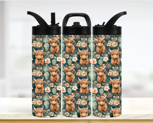 Tumbler - Vache et cactus