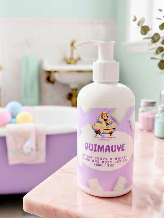 Lotion corporelle en pompe