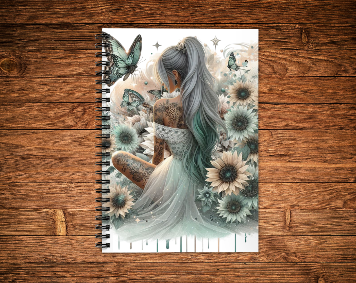 Cahier de notes - Jeune demoiselle