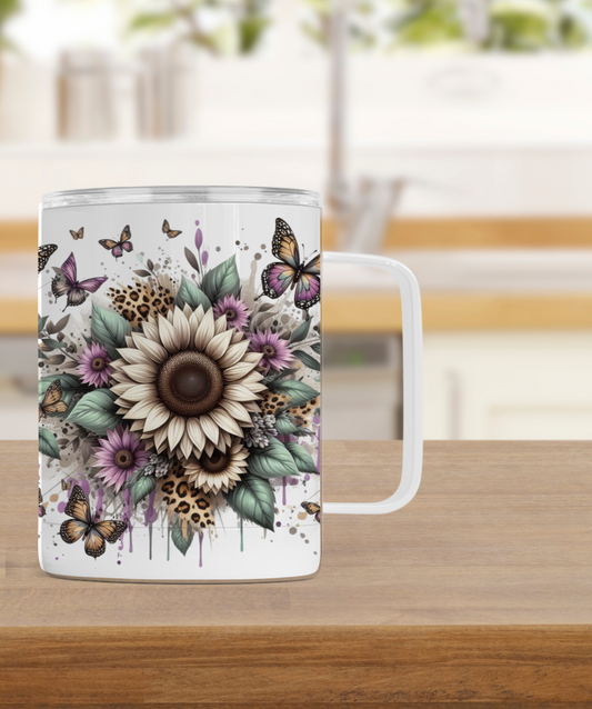 Tasse isotherme - flowers