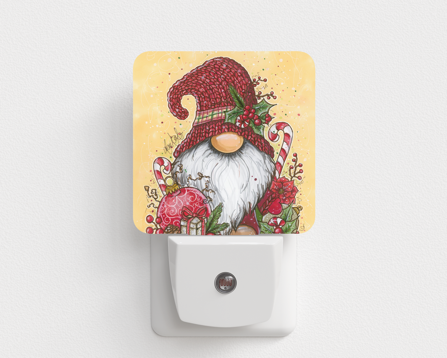 Veilleuse avec image par Marie-Anne Fillions