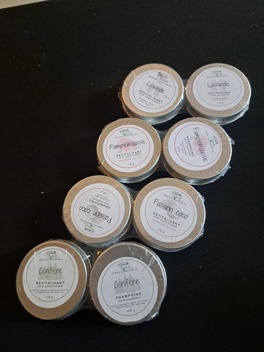 Duo shampoing petit format