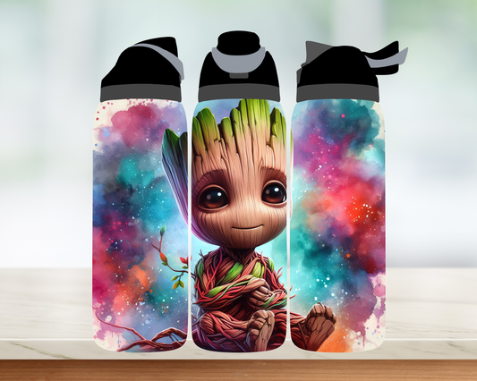 Bouteille style Owala - Homme Arbre v.2