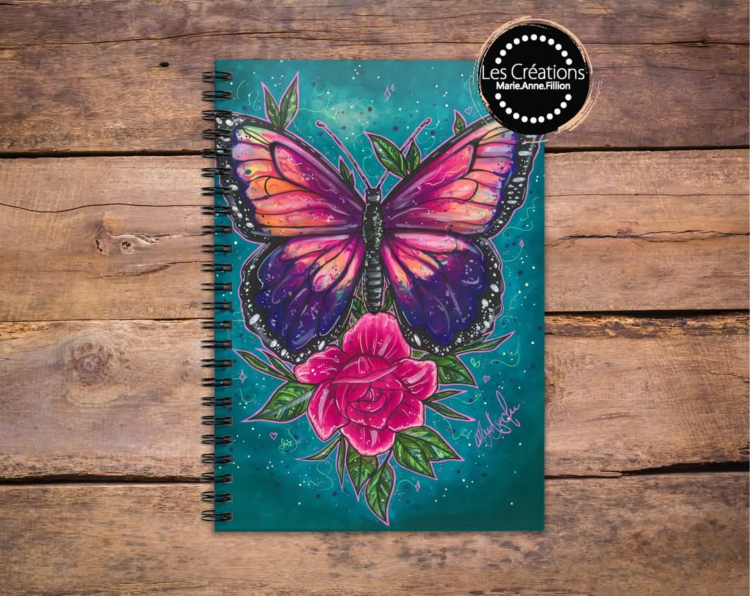 Cahier de note par Marie-Anne Fillions