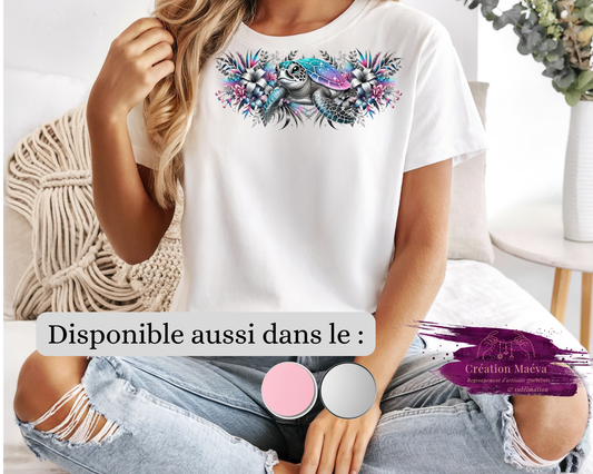 Chandail sublimé - Tortue v.2