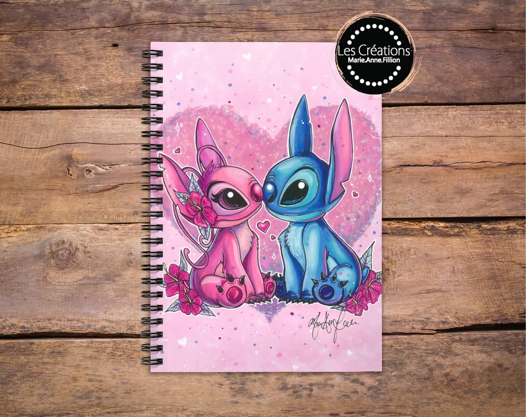 Cahier de note par Marie-Anne Fillions