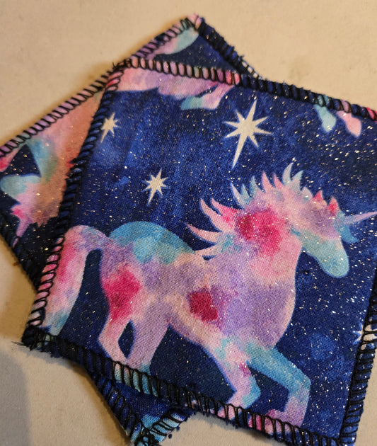 Lingette démaquillante - licorne glitters