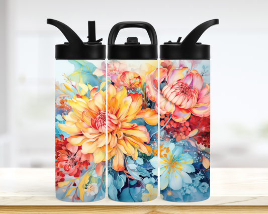Tumbler - Douces Fleurs