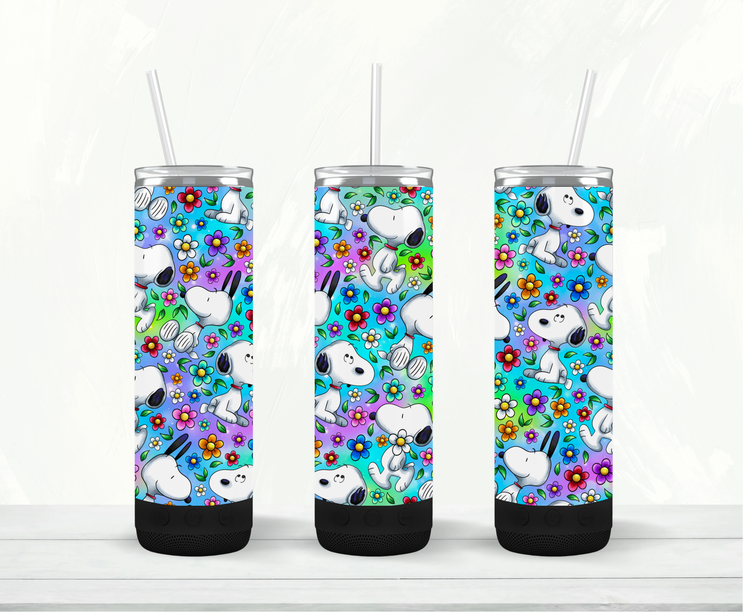 Tumbler Speaker - Chien Blanc