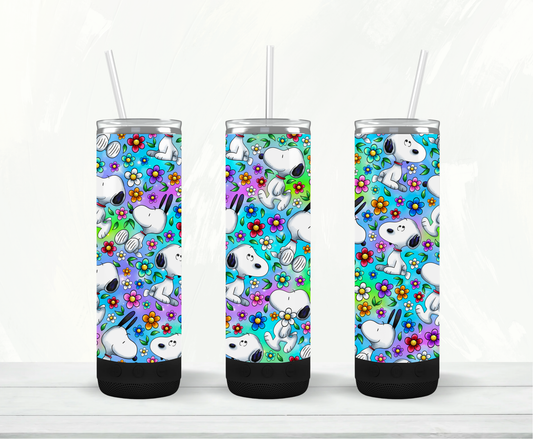 Tumbler Speaker - Chien Blanc