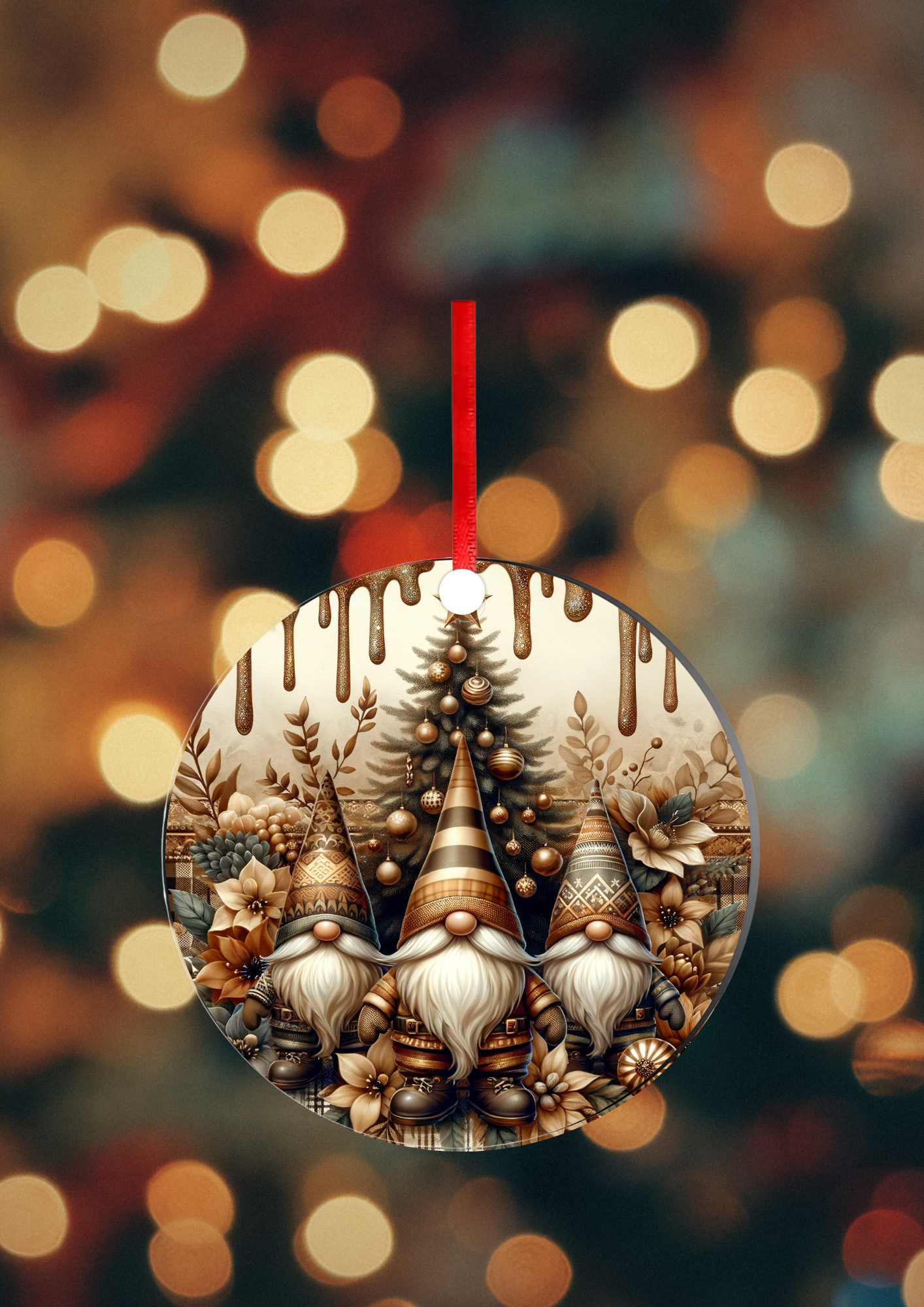 Boule de Noël  - Gnome