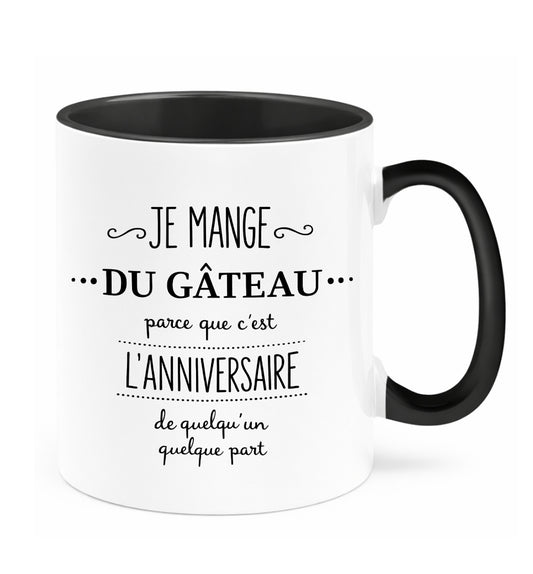 ☕ Tasse à café régulière - Gateau