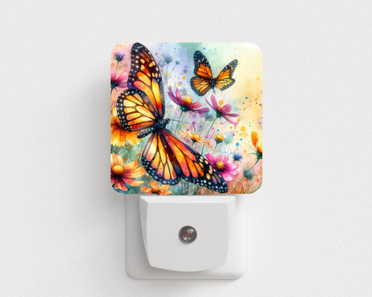 Veilleuse papillon monarque