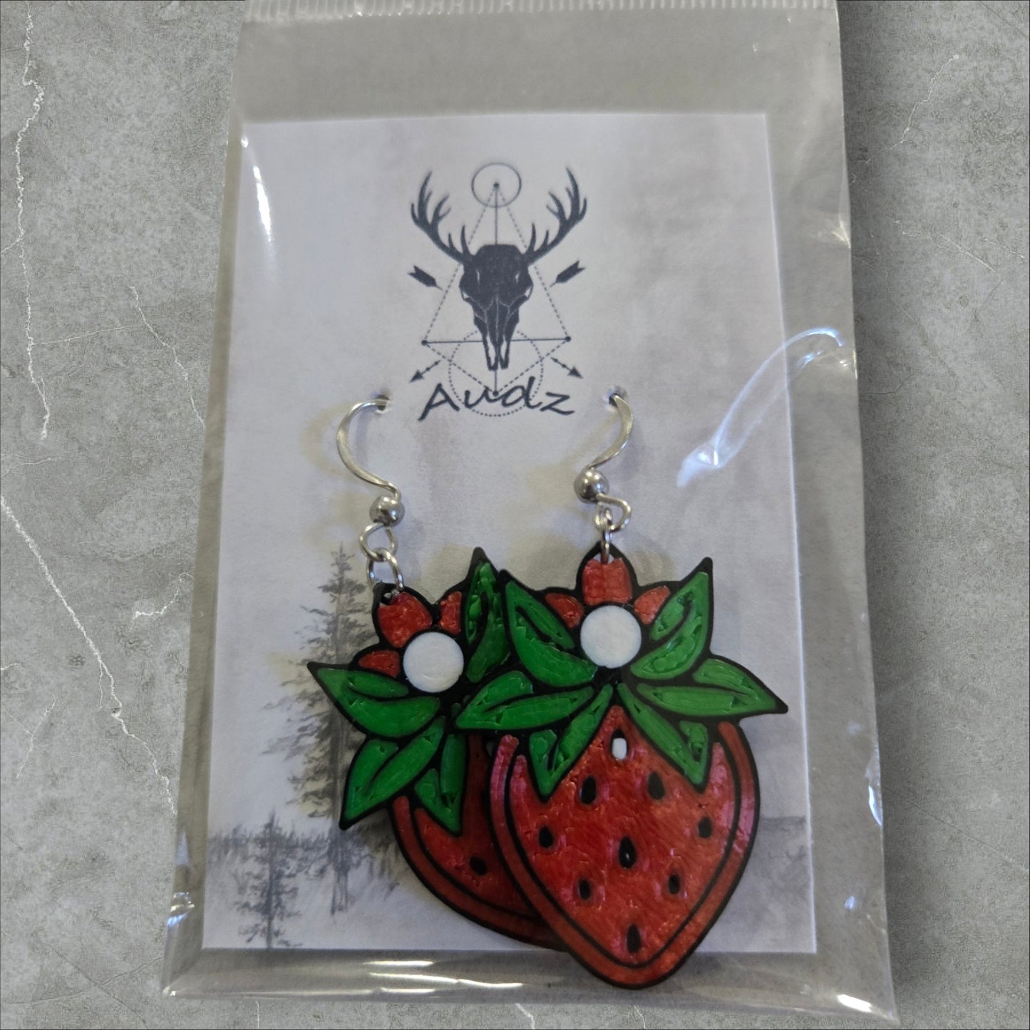 Boucles d'oreilles en impression 3D