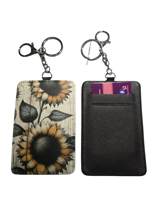 Porte-carte sublimé - Tournesol
