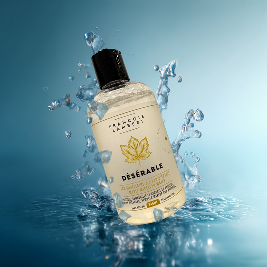 Eau micellaire à l’eau d’érable