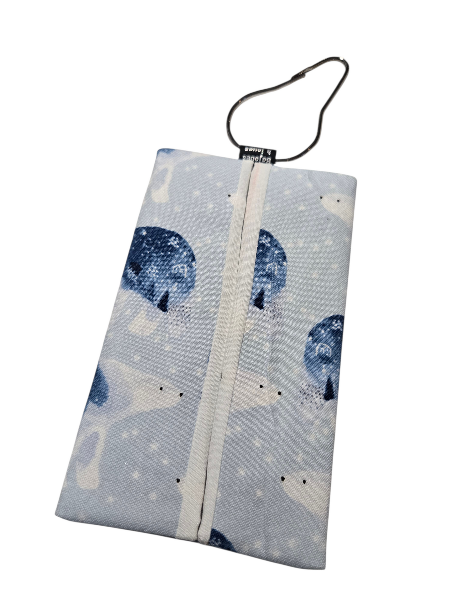 Pochette pour mouchoir avec petit accroche