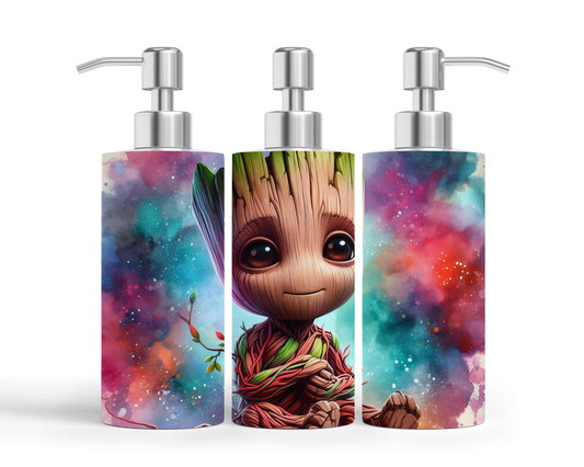 Pompe à savon - Homme arbre