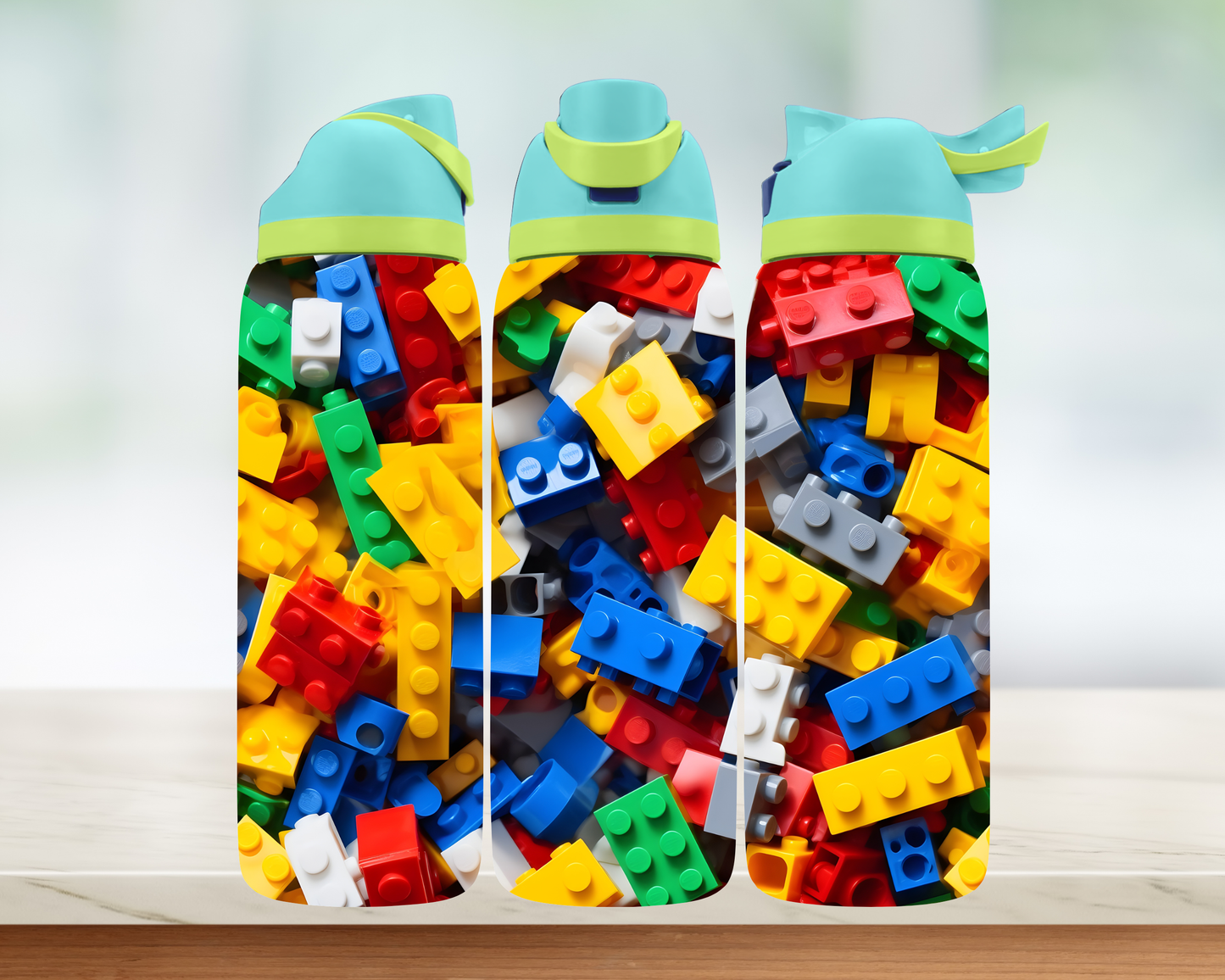 Bouteille style Owala - cubes à empiler