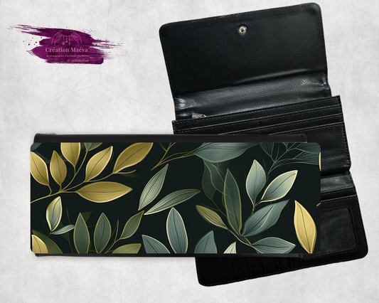 Porte-feuille - feuillage v.1