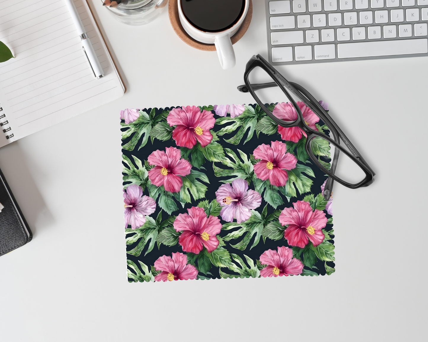 Linge lunette -  fleur