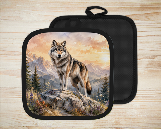 ✨️ Sous-plat sublimé - Loup