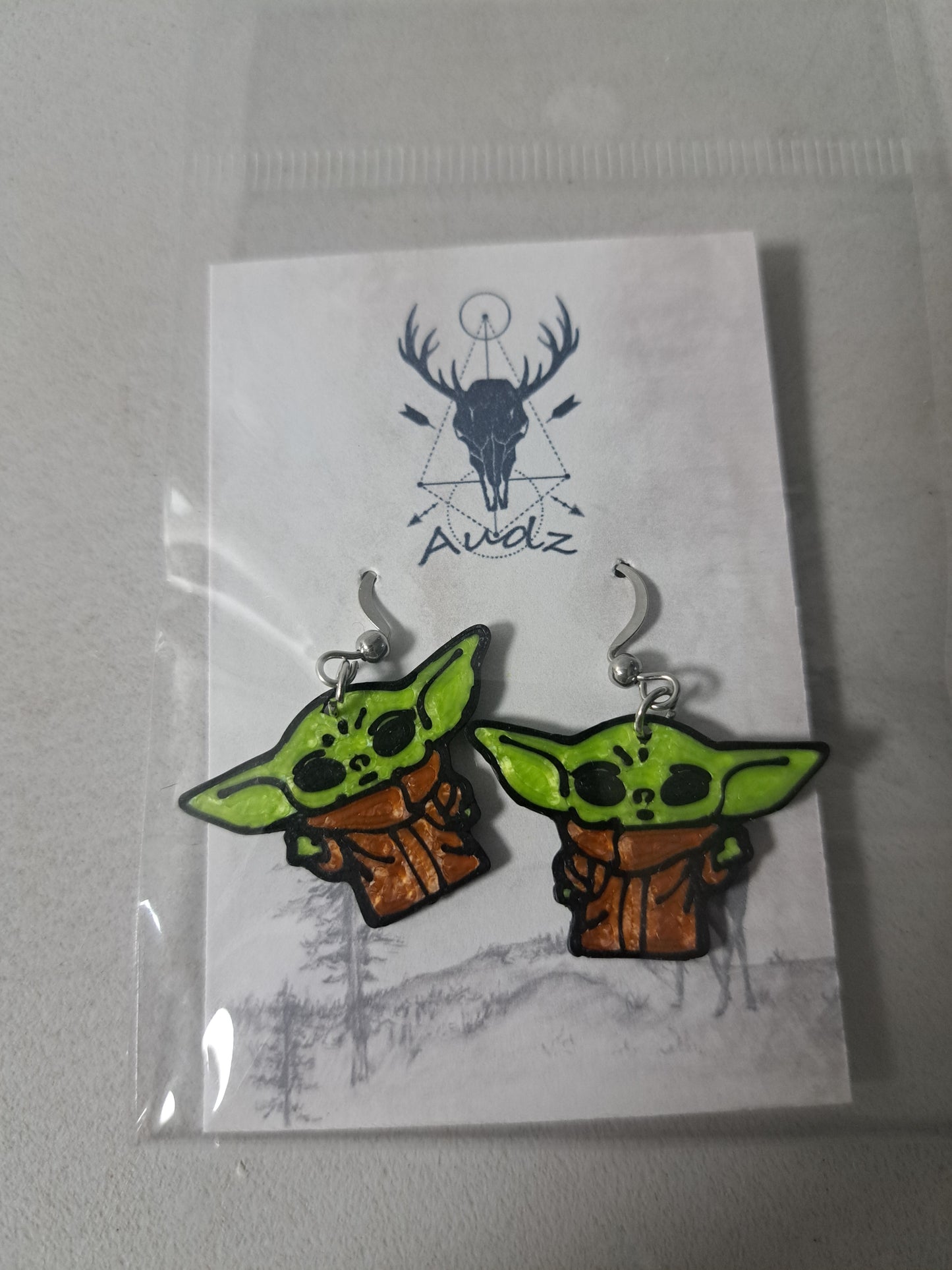 Boucles d'oreilles en impression 3D