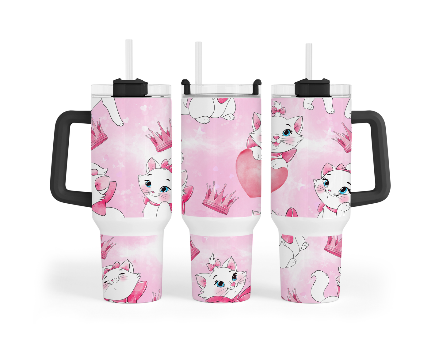 40 oz - Chat avec boucles