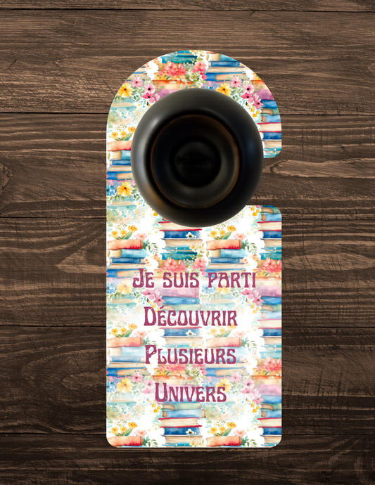 🪝 Accroche-porte personnalisé – Mon Univers