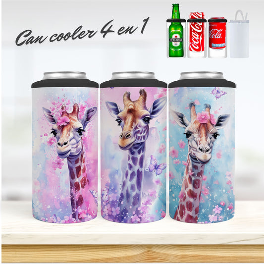 CAN COOLER 4 en 1 - Girafe