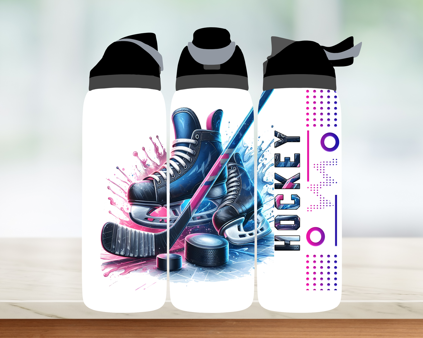 Bouteille style Owala - Hockey Féminin
